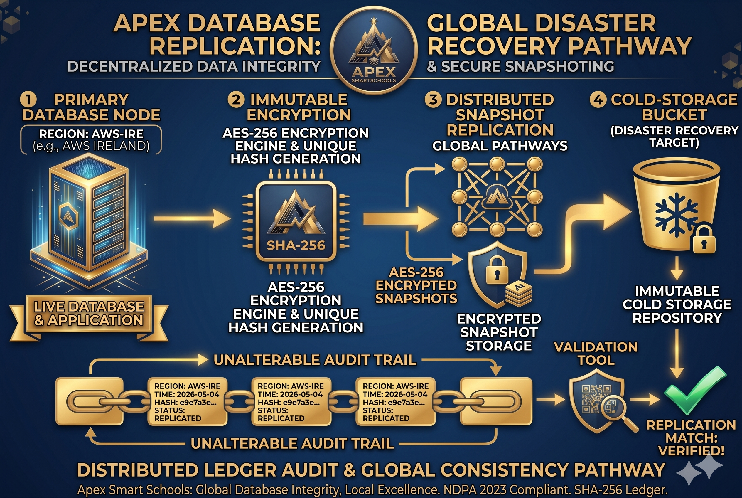 AWS Disaster Recovery & Snapshot Matrices Configuration